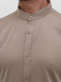 Сорочка Trend Collection модель TC12783BeigeRBSHKMN Фото