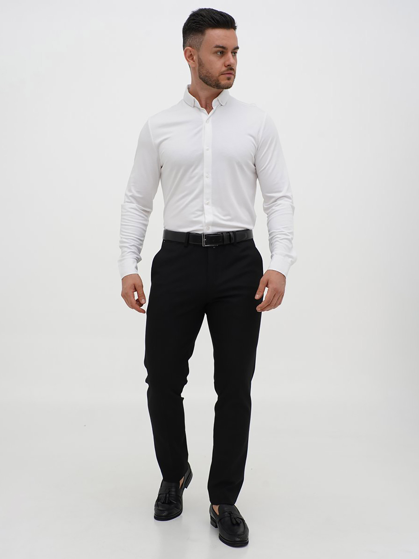 Сорочка Trend Collection модель TC12732WhiteRBSHKMN Фото