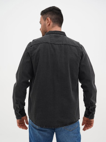 Сорочка Trend Collection модель TC12599BlackGreyRBSHKMN Фото