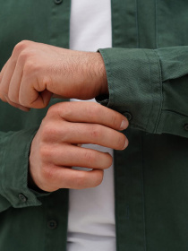 Сорочка Trend Collection модель TC12598EmeraldRBSHKMN Фото