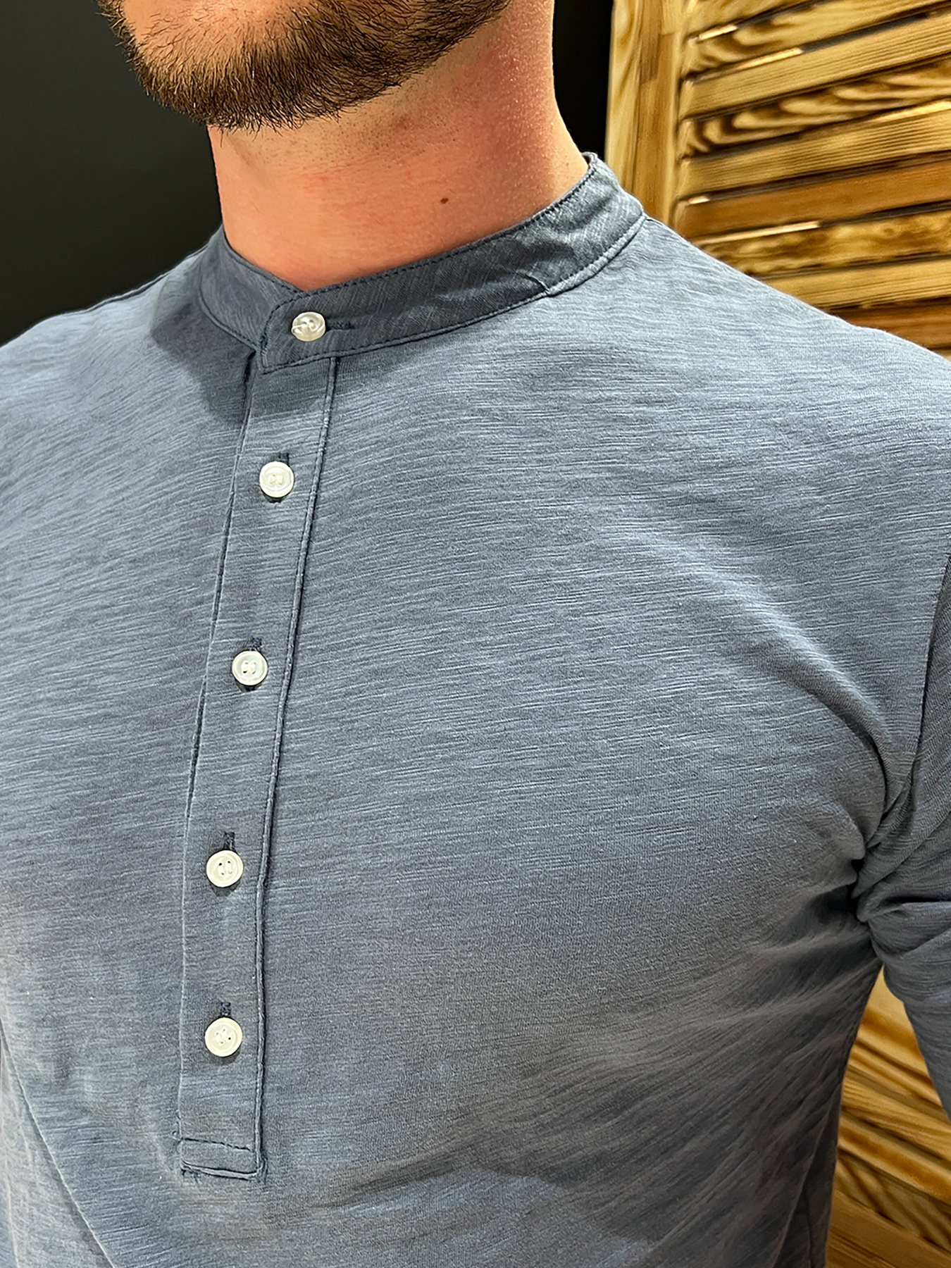 Сорочка Trend Collection модель TC12270BlueRBSHKMN Фото