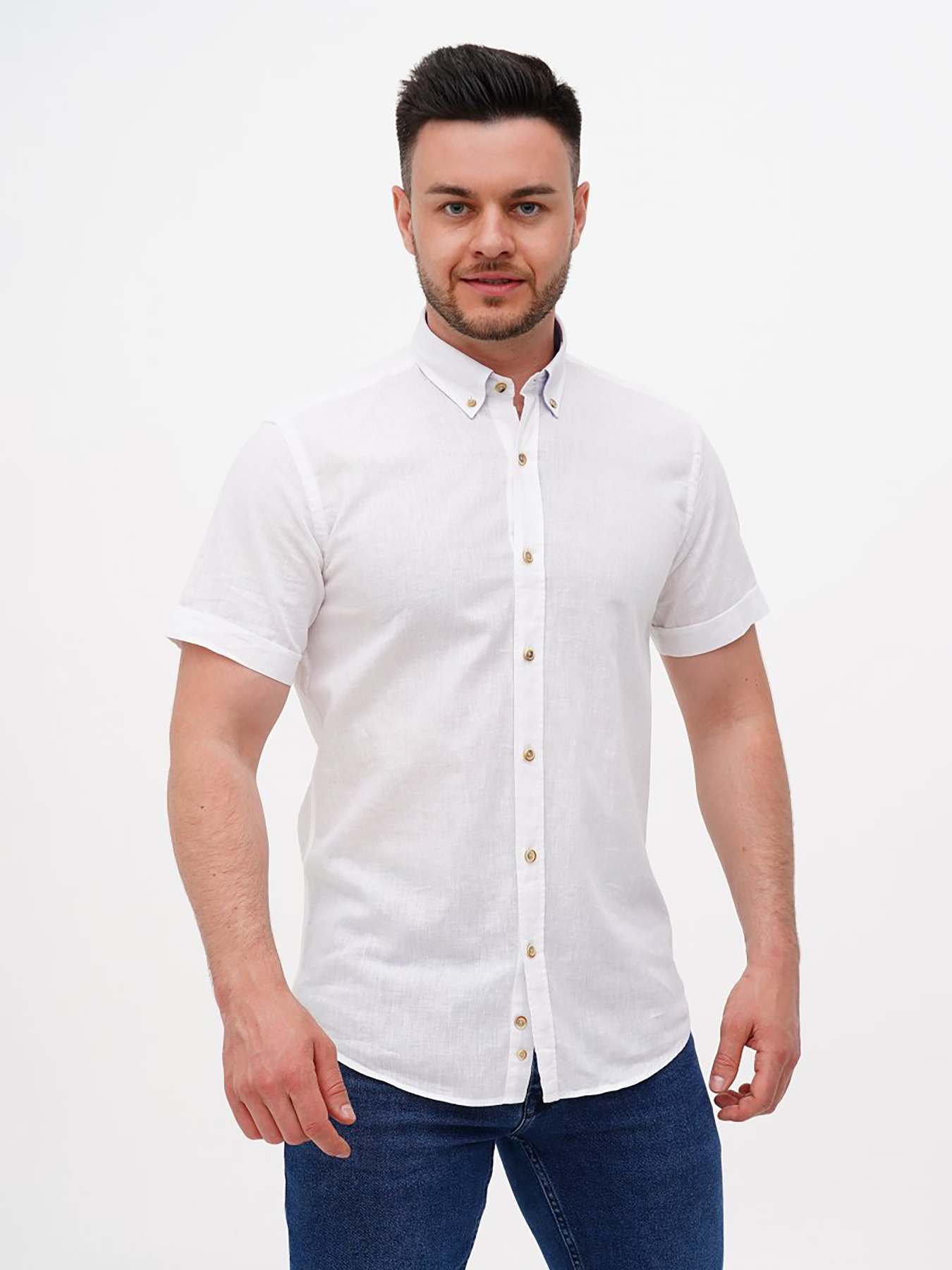 Рубашка Trend Collection модель TC11889WhiteRBSHKMN Фото