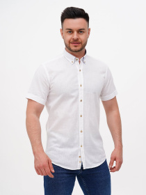 Сорочка повсякденна Trend Collection модель TC11889WhiteRBSHKMN Фото