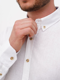 Рубашка повседневная Trend Collection модель TC11523WhiteRBSHKMN Фото