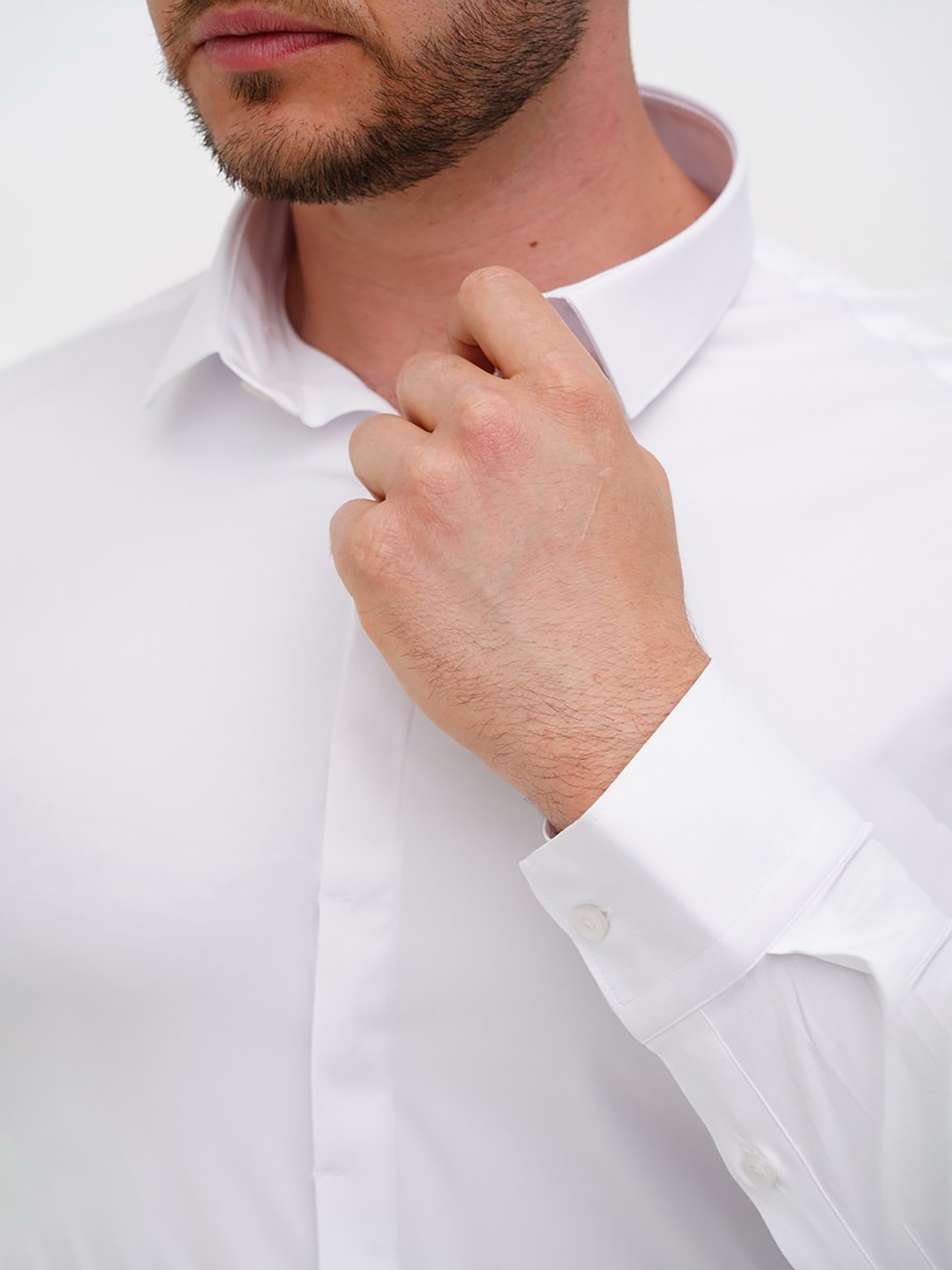 Сорочка Trend Collection модель TC11478WhiteRBSHKMN Фото