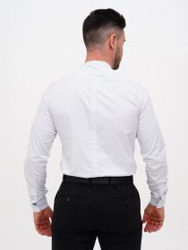 Рубашка повседневная Trend Collection модель TC11477WhiteRBSHKMN Фото
