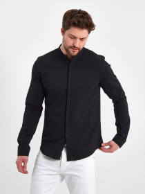 Рубашка повседневная Trend Collection модель TC11368BlackRBSHKMN Рубашка повседневная Trend Collection модель TC11368BlackRBSHKMN Фото