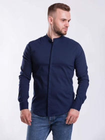 Сорочка Trend Collection модель TC11367DarkBlueRBSHKMN Фото