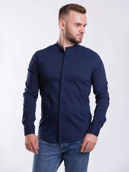 Рубашка Trend Collection модель TC11367DarkBlueRBSHKMN Фото