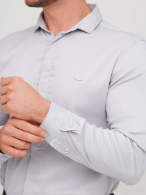 Сорочка Trend Collection модель TC11337LLightGreyRBSHKMN Фото