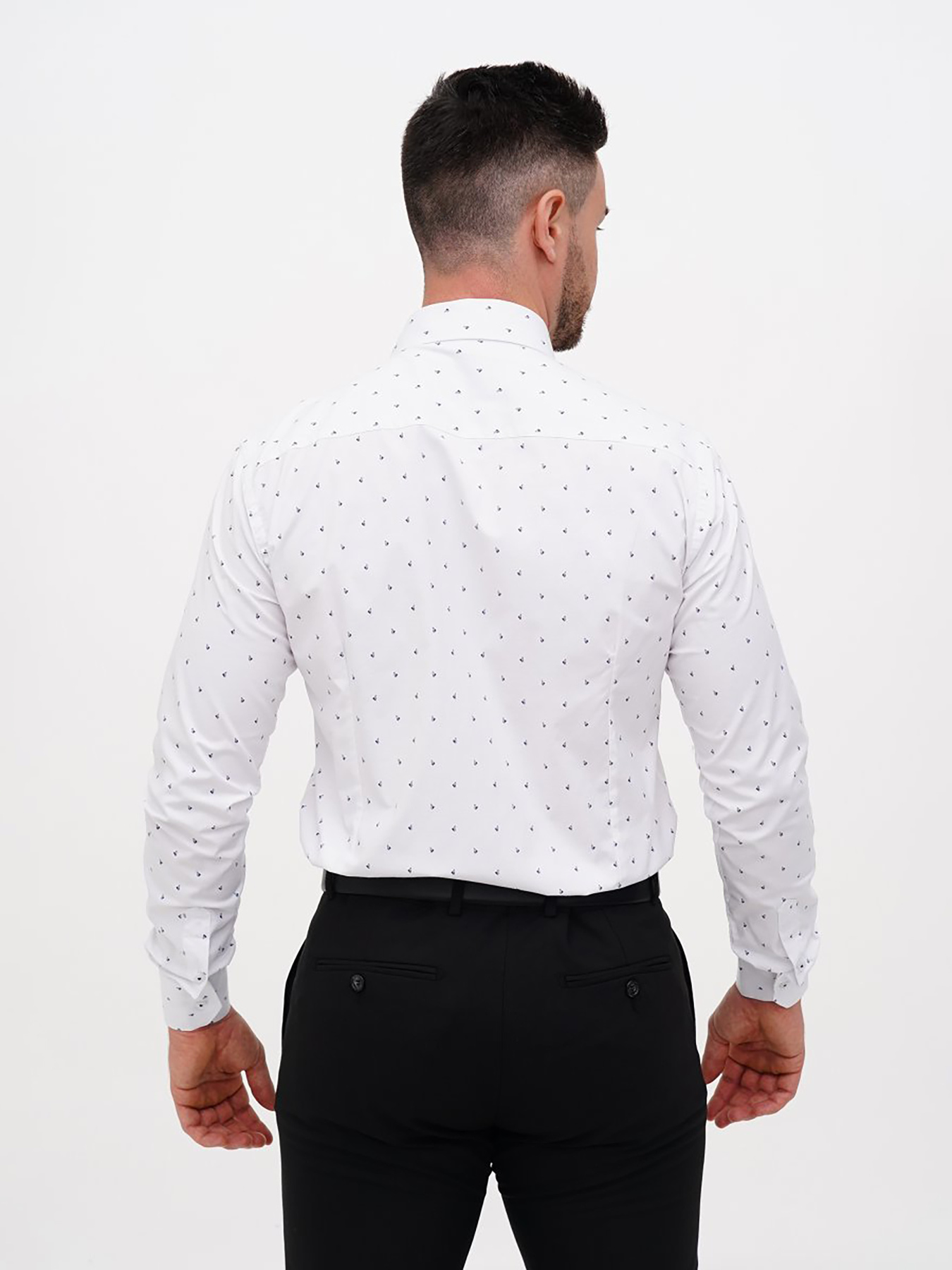 Сорочка Trend Collection модель TC11235WhiteRBSHKMN Фото