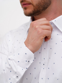 Сорочка Trend Collection модель TC11235WhiteRBSHKMN Фото