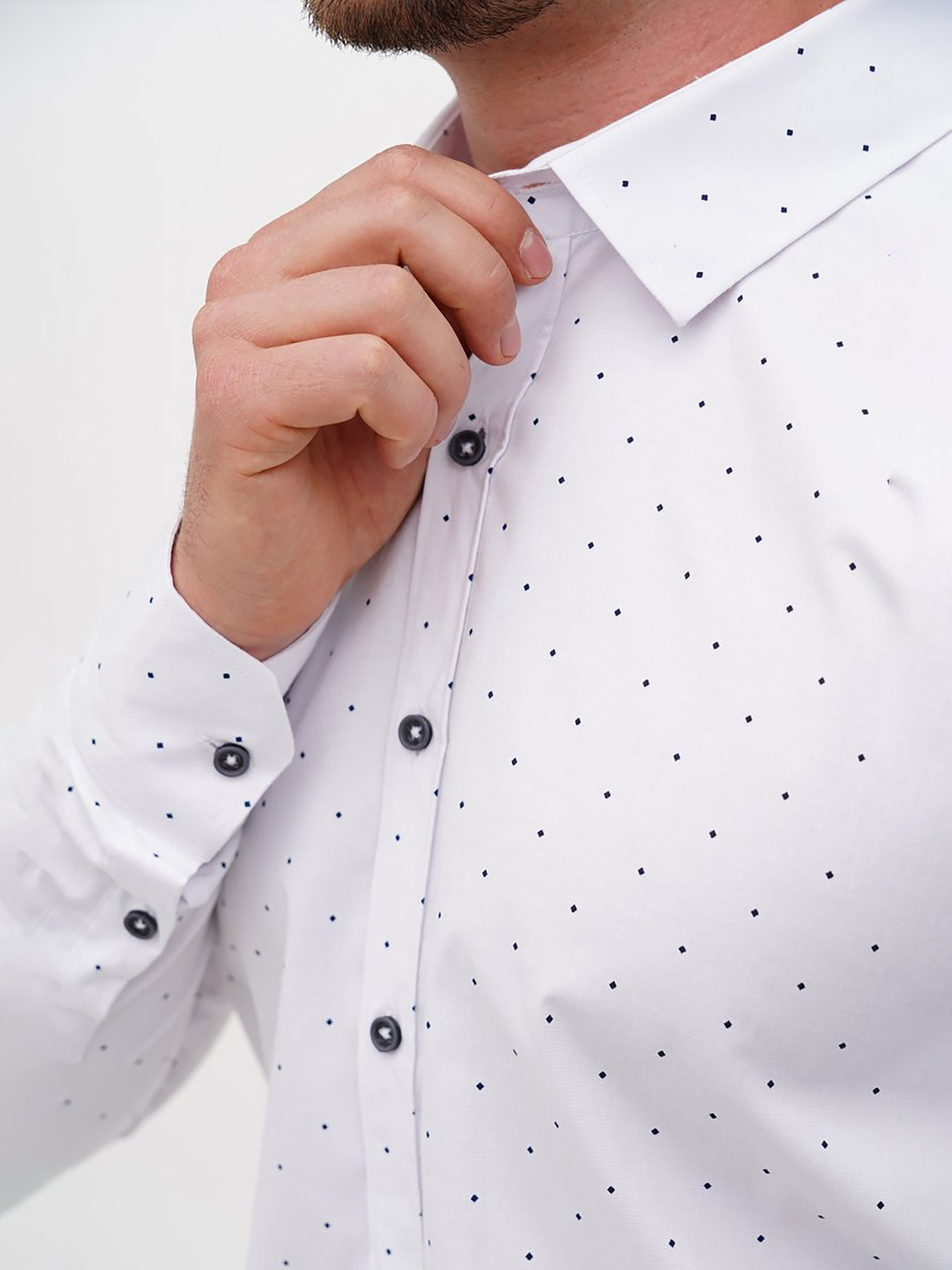 Сорочка Trend Collection модель TC11229WhiteRBSHKMN Фото