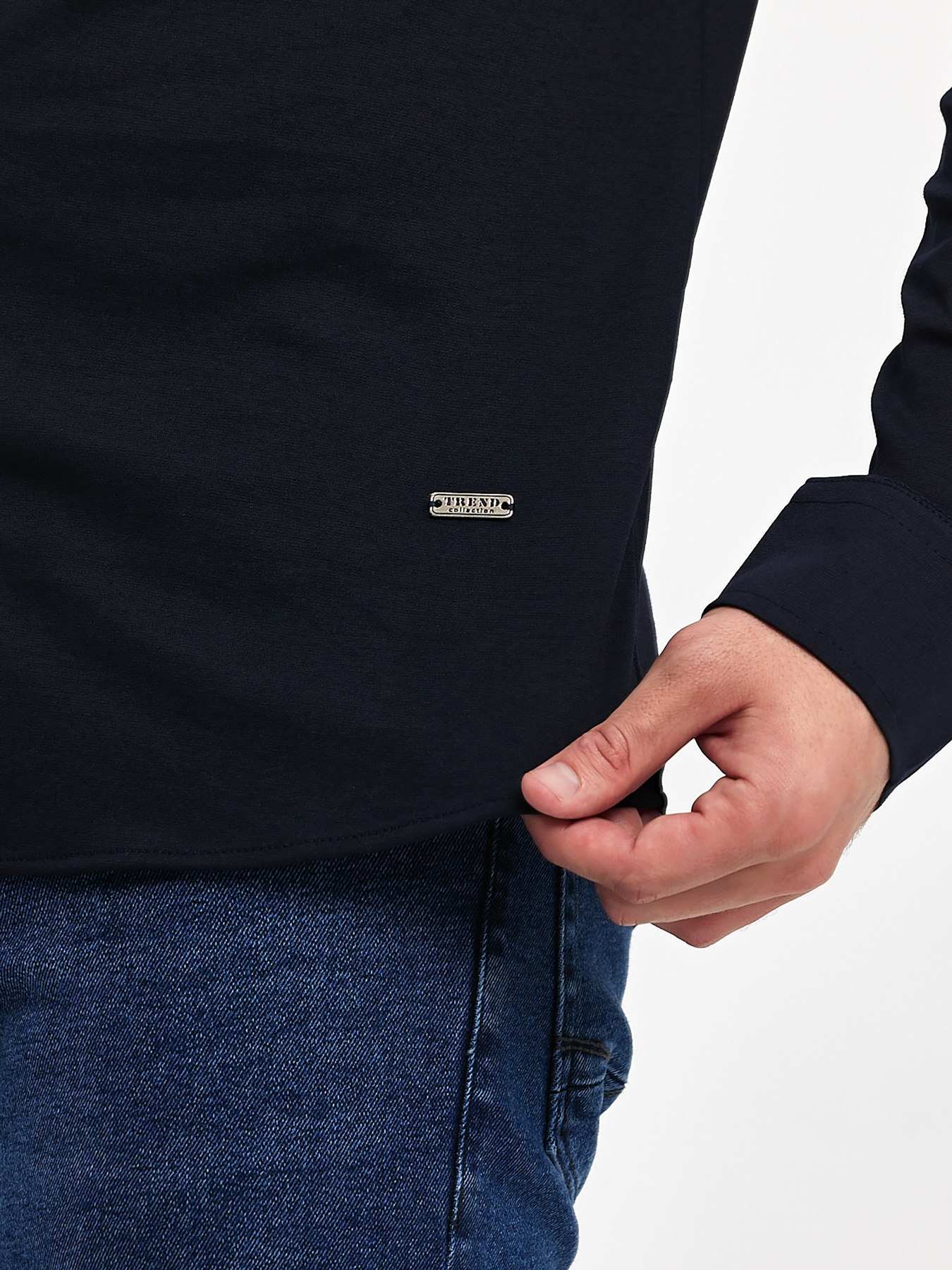 Сорочка Trend Collection модель TC11047DarkBlueRBSHKMN Фото