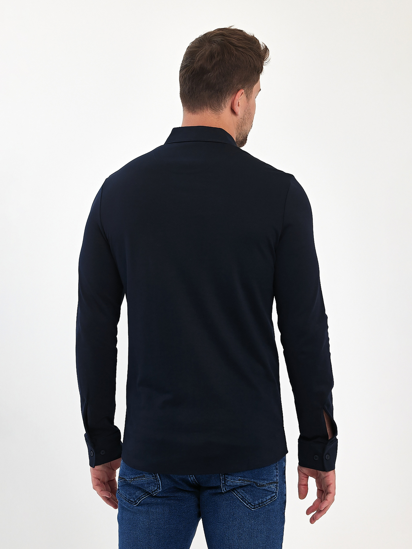 Сорочка Trend Collection модель TC11047DarkBlueRBSHKMN Фото