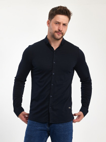 Сорочка Trend Collection модель TC11047DarkBlueRBSHKMN Фото