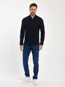 Сорочка повсякденна Trend Collection модель TC11047DarkBlueRBSHKMN Фото