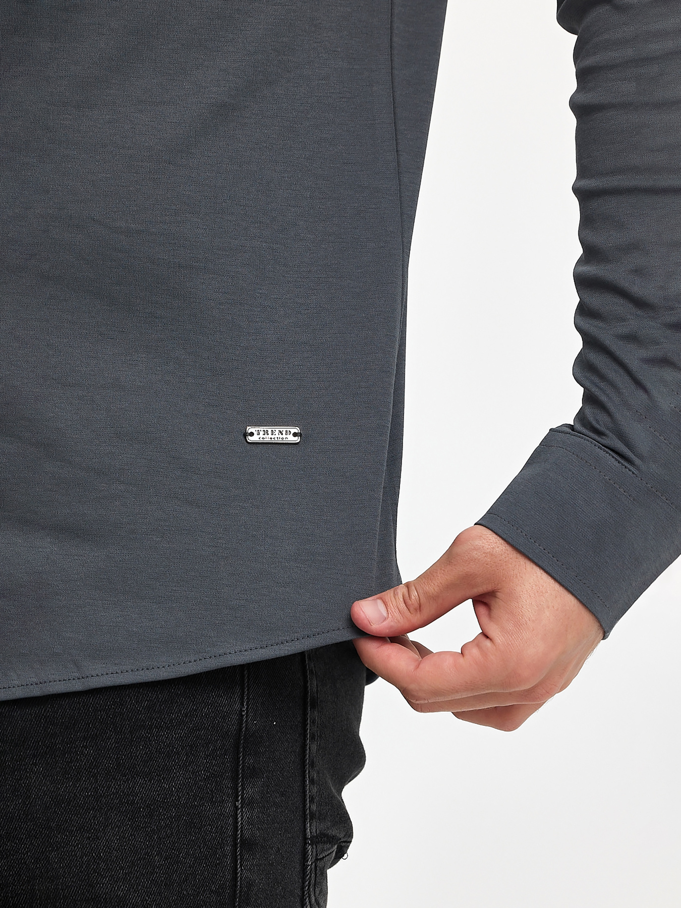 Сорочка Trend Collection модель TC11044GreyRBSHKMN Фото