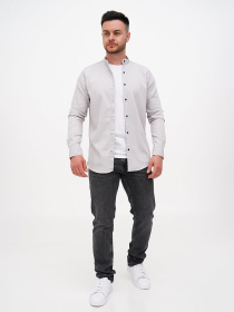 Сорочка Trend Collection модель TC11025LightGreyRBSHKMN Фото