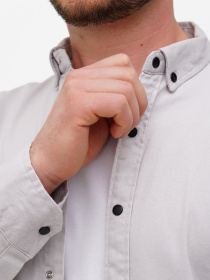 Сорочка Trend Collection модель TC11016LightGreyRBSHKMN Фото