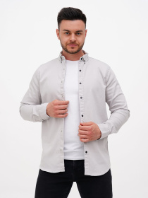 Сорочка Trend Collection модель TC11016LightGreyRBSHKMN Фото