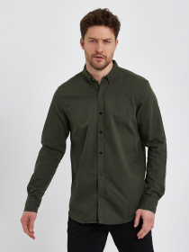 Сорочка Trend Collection модель TC10958KhakiRBSHKMN Фото