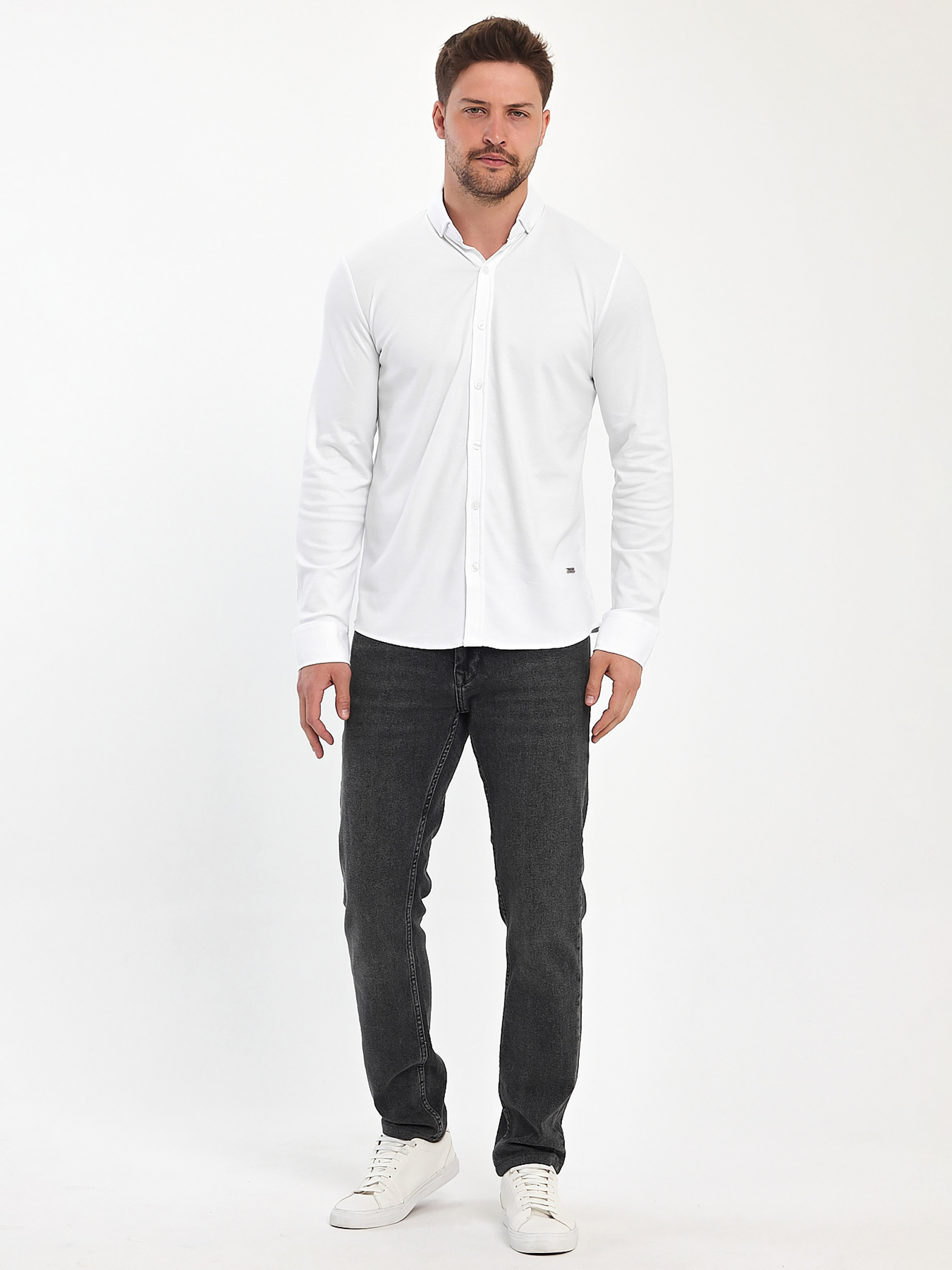 Сорочка Trend Collection модель TC10950WhiteRBSHKMN Фото