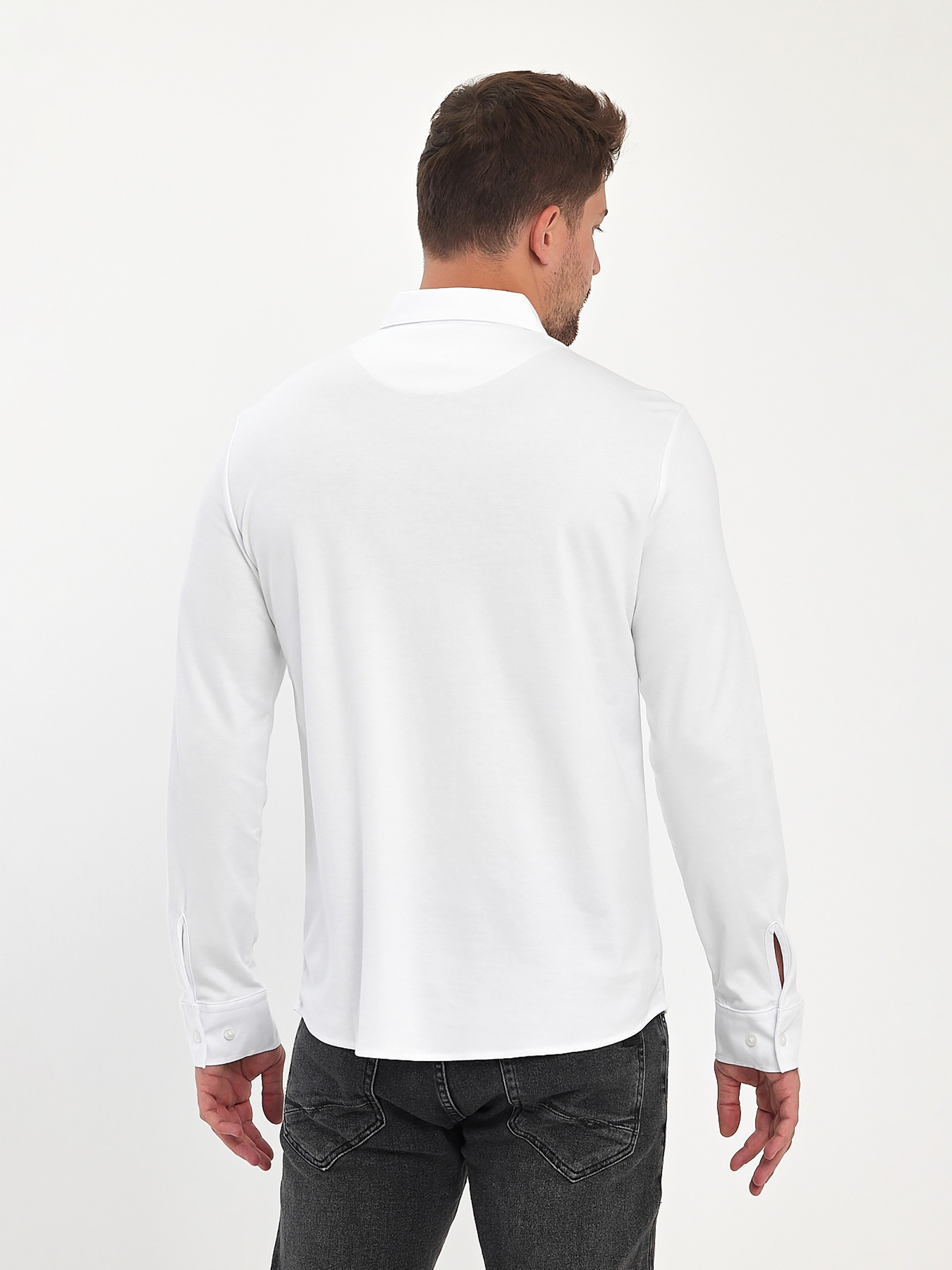 Сорочка повсякденна Trend Collection модель TC10950WhiteRBSHKMN Фото