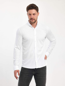 Сорочка повсякденна Trend Collection модель TC10950WhiteRBSHKMN Фото