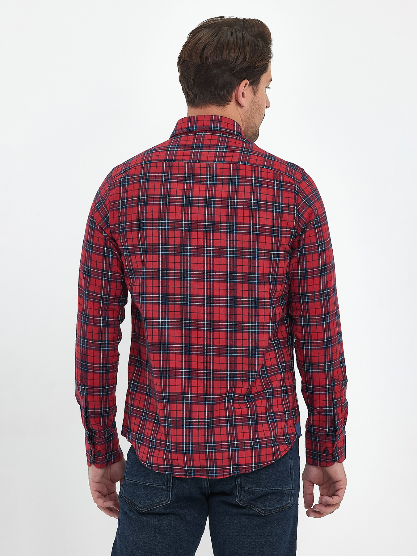 Сорочка Trend Collection модель TC10226RedRBSHKMN Фото