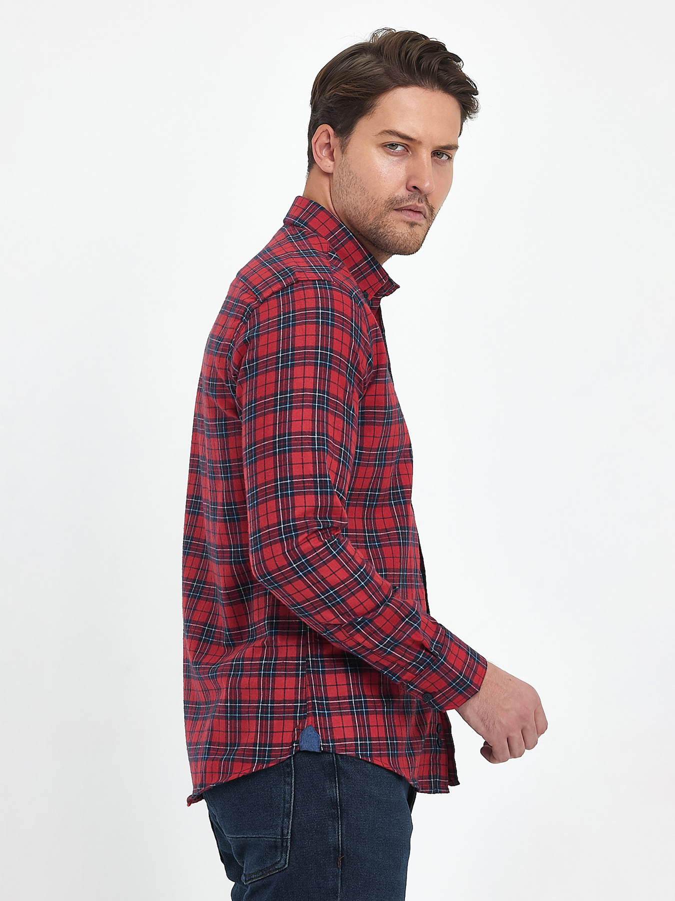 Сорочка Trend Collection модель TC10226RedRBSHKMN Фото