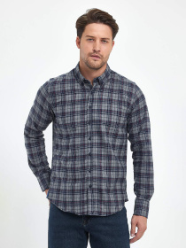 Рубашки Trend Collection модель TC10225GreyRBSHKMN Фото