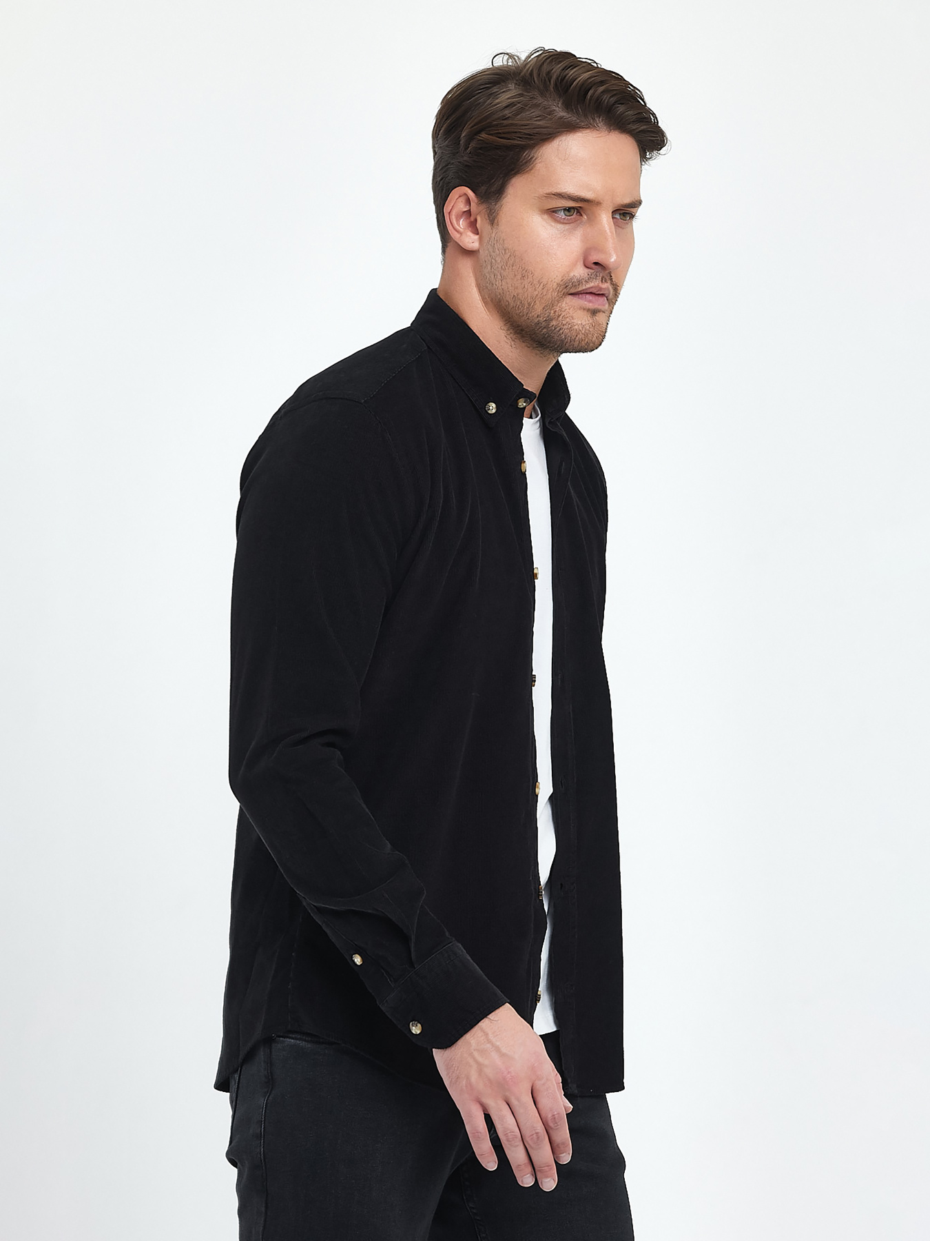 Сорочка Trend Collection модель TC10223BlackRBSHKMN Фото