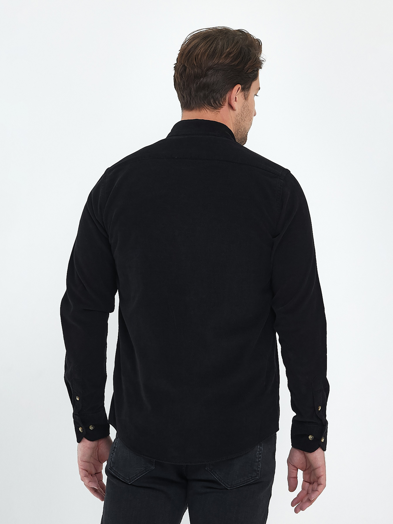 Сорочка Trend Collection модель TC10223BlackRBSHKMN Фото