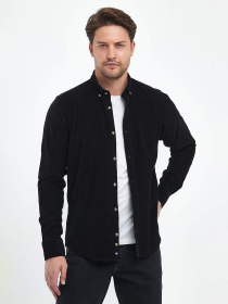 Сорочка Trend Collection модель TC10223BlackRBSHKMN Фото