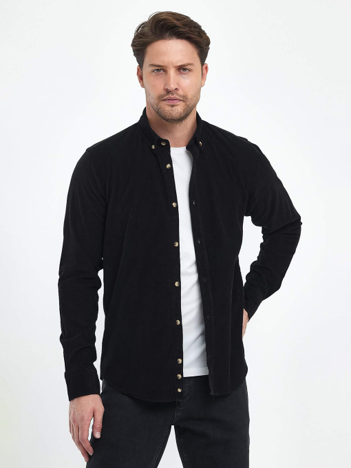 Сорочка Trend Collection модель TC10223BlackRBSHKMN Фото