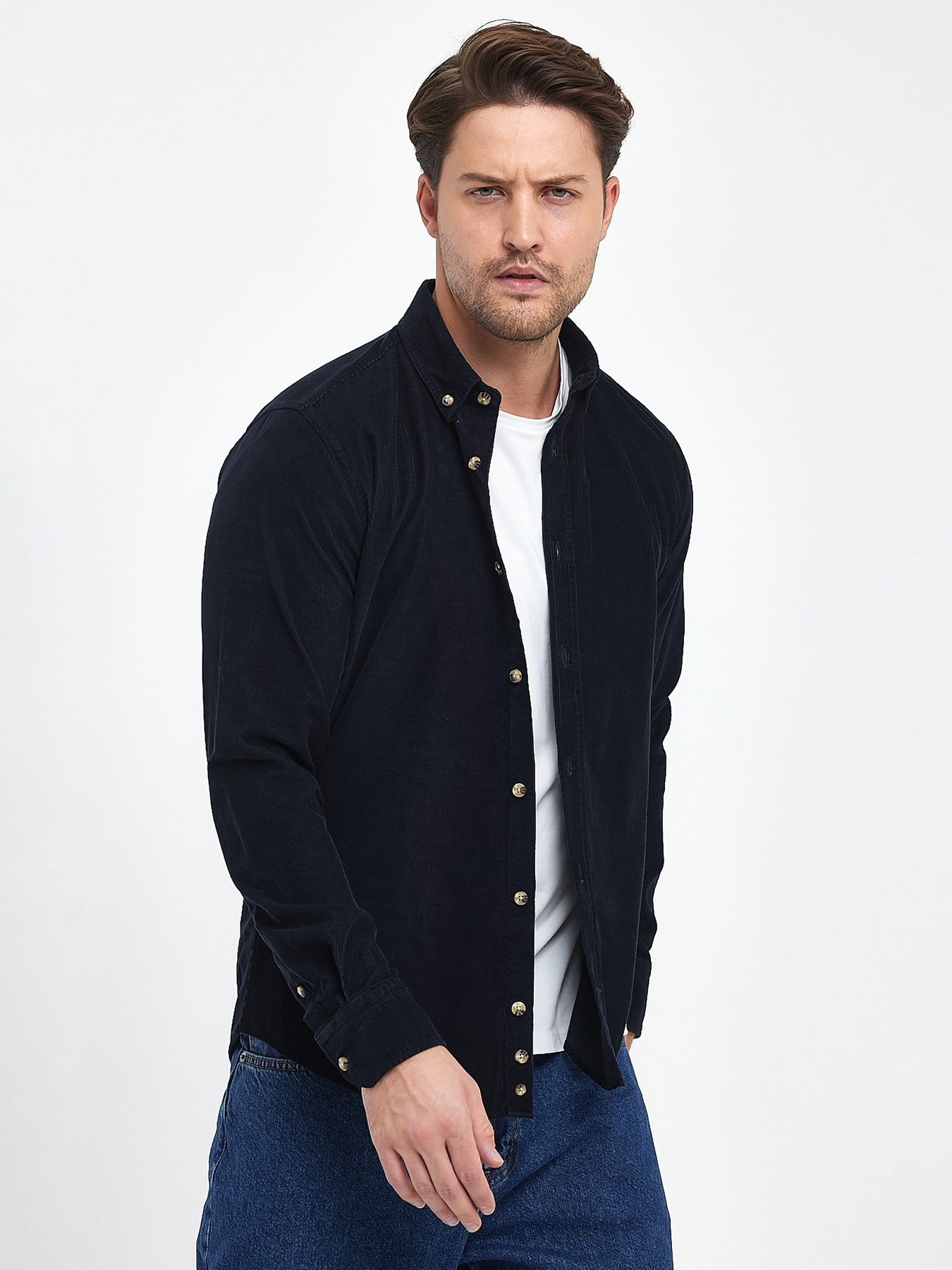 Рубашка повседневная Trend Collection модель TC10222DarkBlueRBSHKMN Рубашка повседневная Trend Collection модель TC10222DarkBlueRBSHKMN Фото