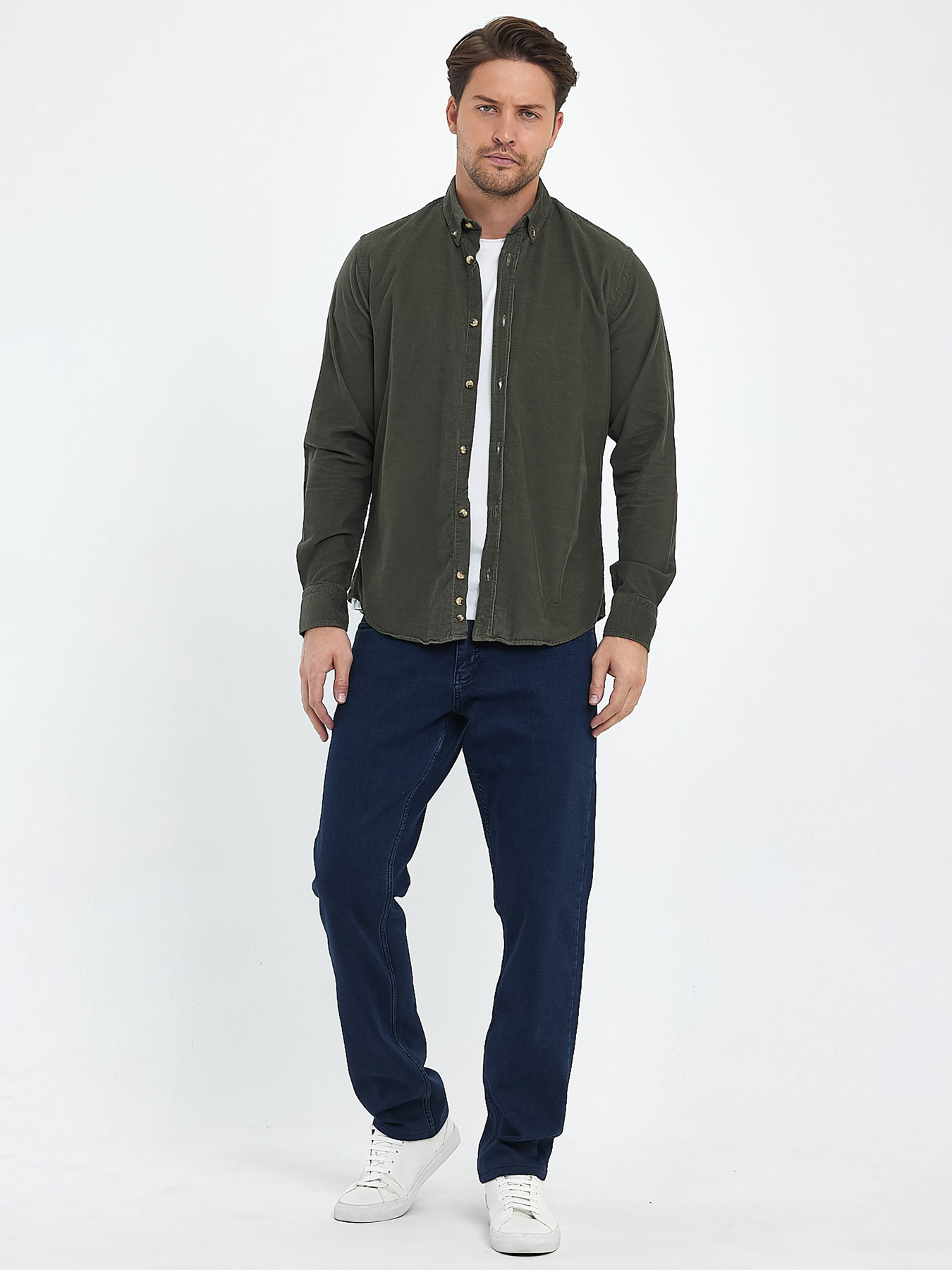 Сорочка Trend Collection модель TC10221BrownRBSHKMN Фото