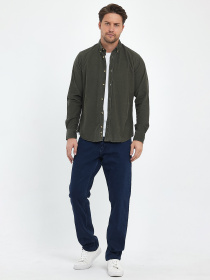 Сорочка Trend Collection модель TC10221BrownRBSHKMN Фото