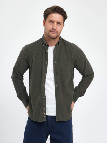 Сорочка Trend Collection модель TC10221BrownRBSHKMN Фото