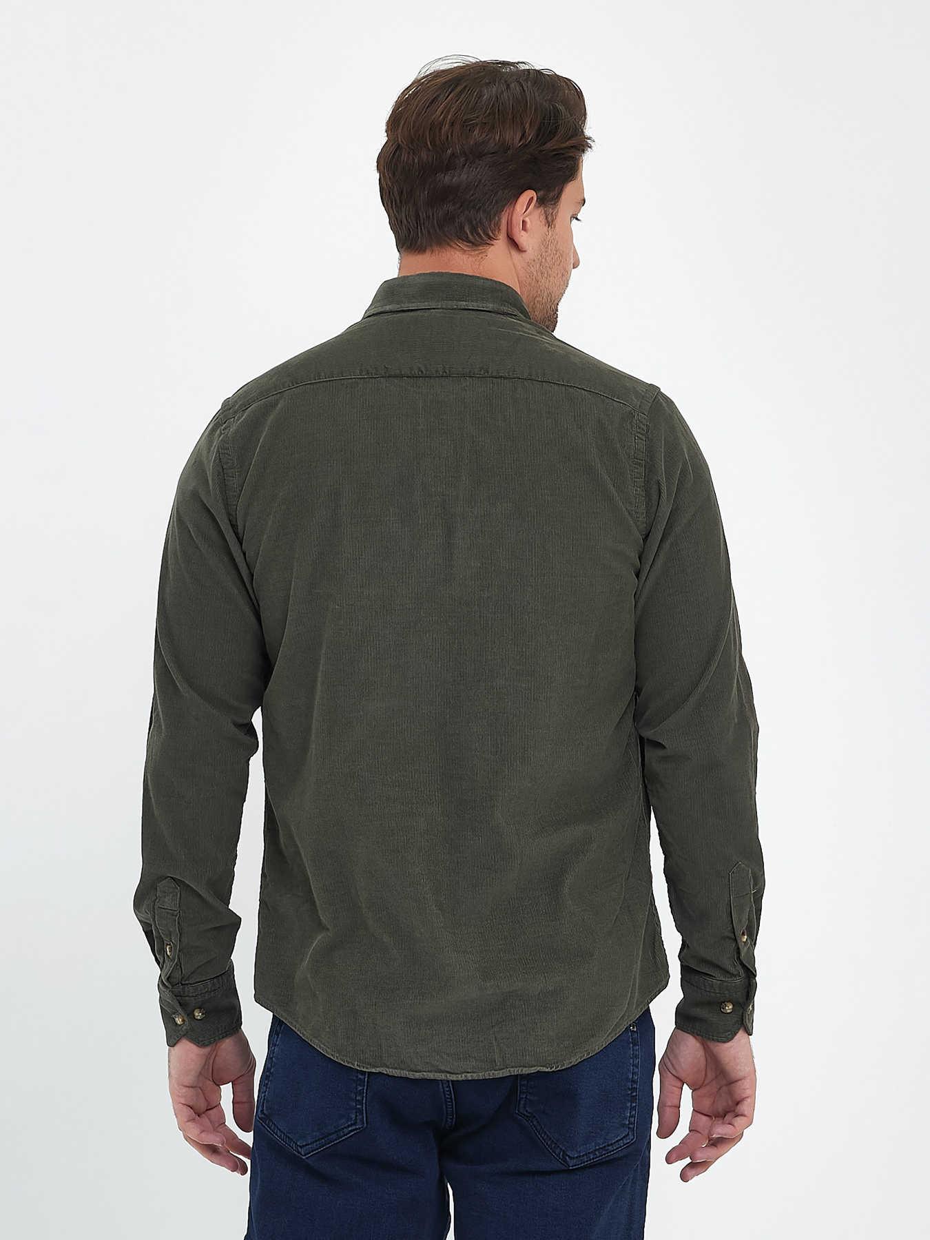 Рубашка повседневная Trend Collection модель TC10221BrownRBSHKMN Фото