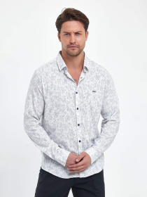 Сорочка Trend Collection модель TC9988WhiteRBSHKMN Фото