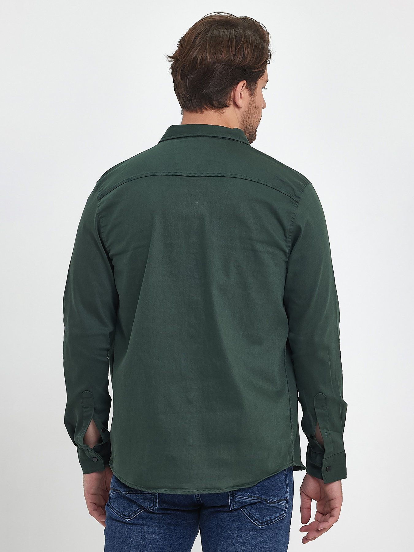 Сорочка Trend Collection модель TC9821GreenRBSHKMN Фото