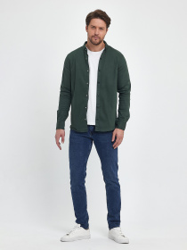 Сорочка Trend Collection модель TC9821GreenRBSHKMN Фото