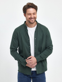 Сорочка Trend Collection модель TC9821GreenRBSHKMN Фото