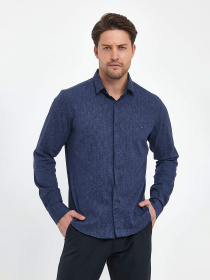 Сорочка Trend Collection модель TC9712BlueRBSHKMN Фото