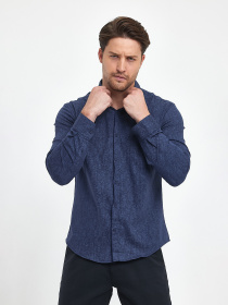 Рубашка повседневная Trend Collection модель TC9712BlueRBSHKMN Рубашка повседневная Trend Collection модель TC9712BlueRBSHKMN Фото