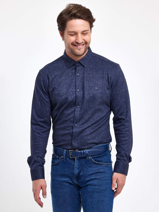 Рубашка Trend Collection модель TC9564DarkBlueRBSHKMN Фото