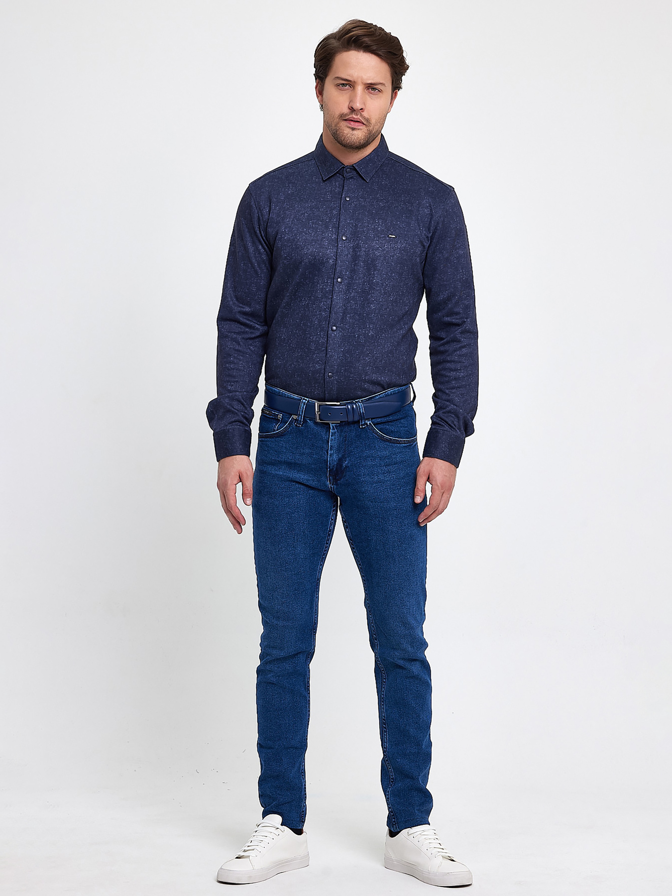 Сорочка повсякденна Trend Collection модель TC9564DarkBlueRBSHKMN Сорочка повсякденна Trend Collection модель TC9564DarkBlueRBSHKMN Фото