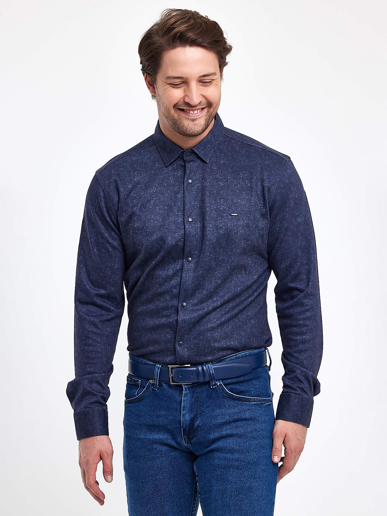 Сорочка повсякденна Trend Collection модель TC9564DarkBlueRBSHKMN Сорочка повсякденна Trend Collection модель TC9564DarkBlueRBSHKMN Фото